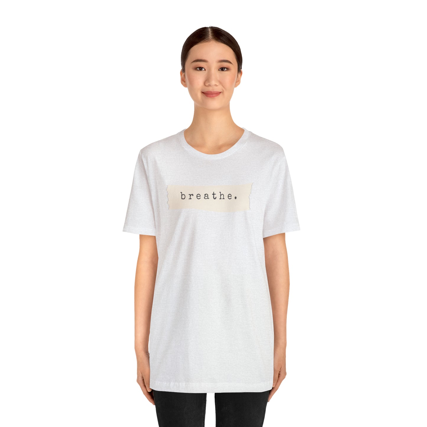 Breathe Note Motivational Shirt