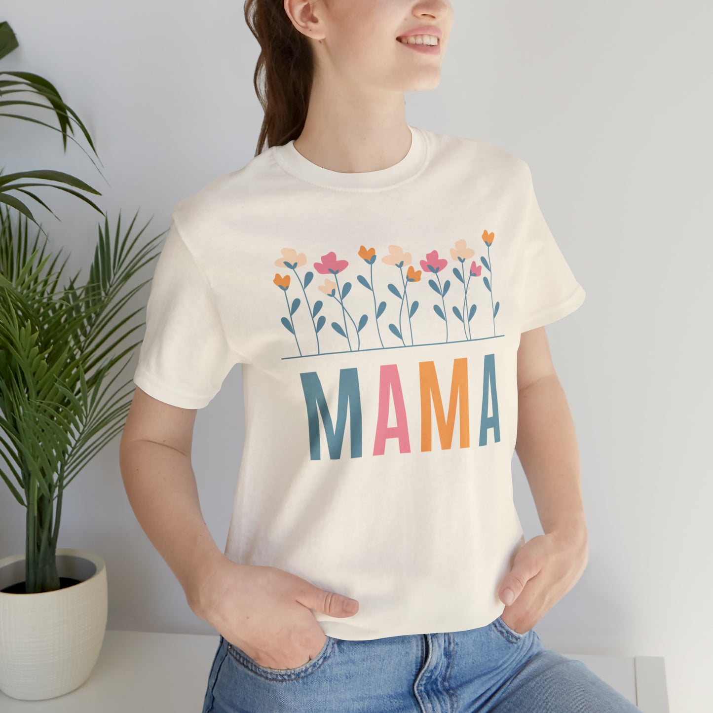 Mama Flower Mother Shirt