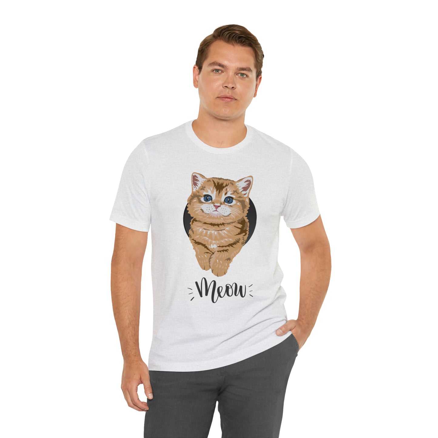 Meow Cat Portrait Shirt