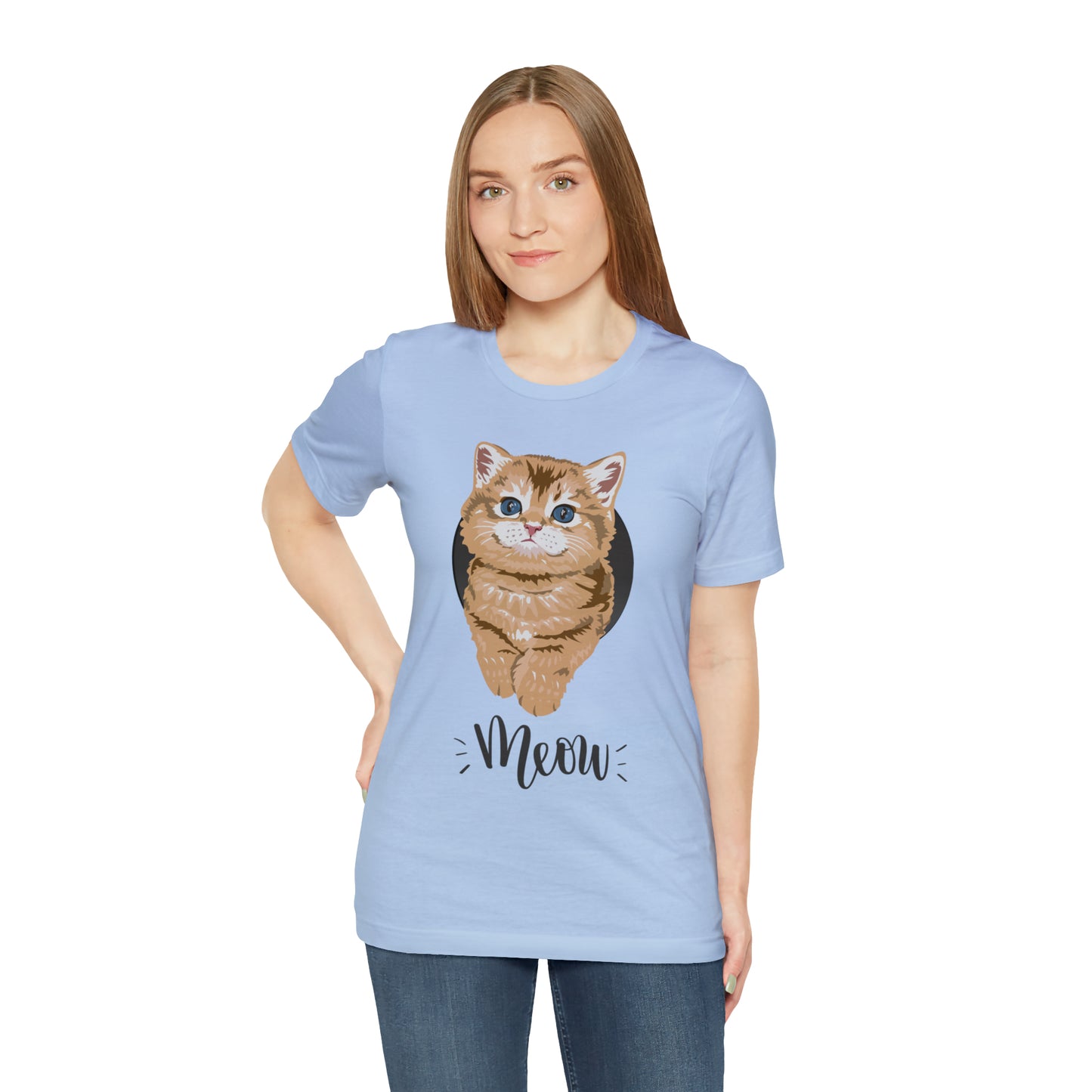 Meow Cat Portrait Shirt