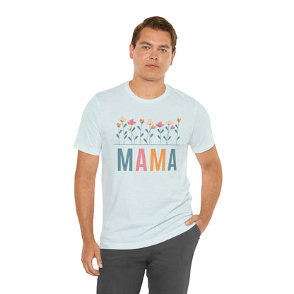 Mama Flower Mother Shirt