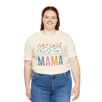 Mama Flower Mother Shirt