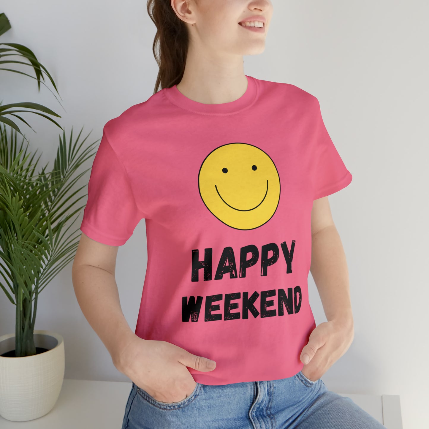 Happy Weekend Smiley Face Shirt