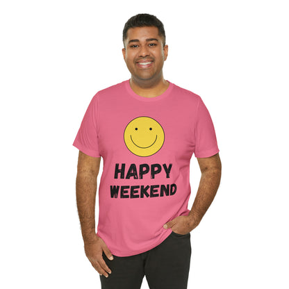 Happy Weekend Smiley Face Shirt