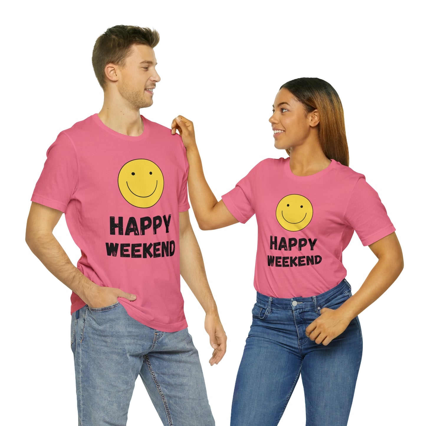 Happy Weekend Smiley Face Shirt