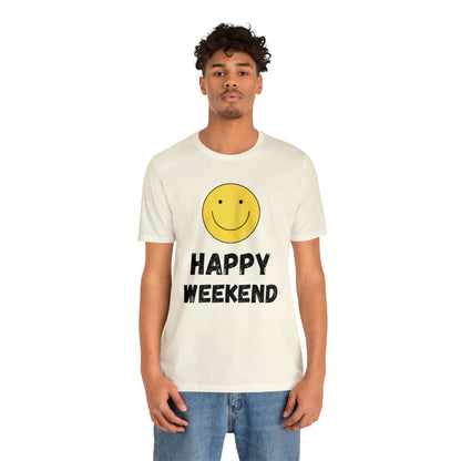 Happy Weekend Smiley Face Shirt