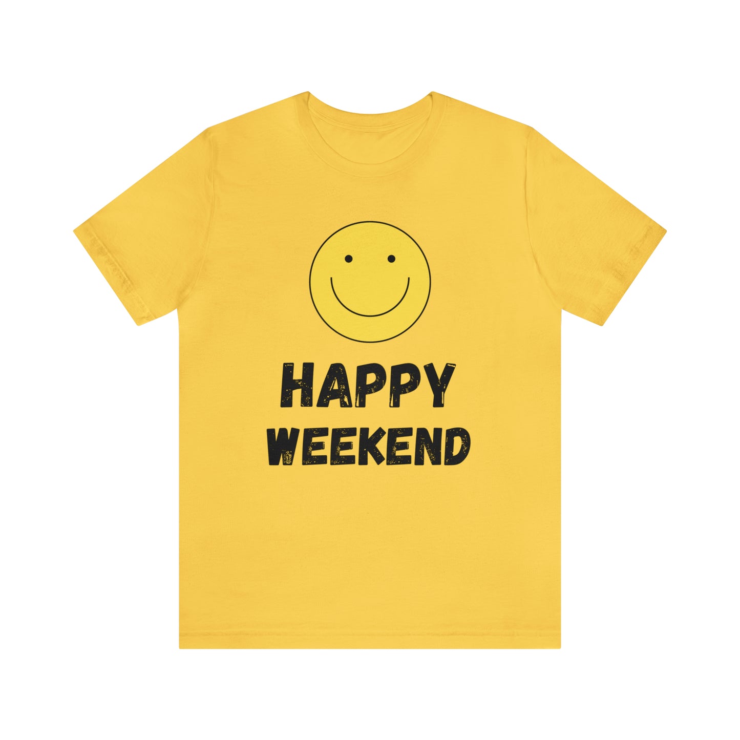 Happy Weekend Smiley Face Shirt