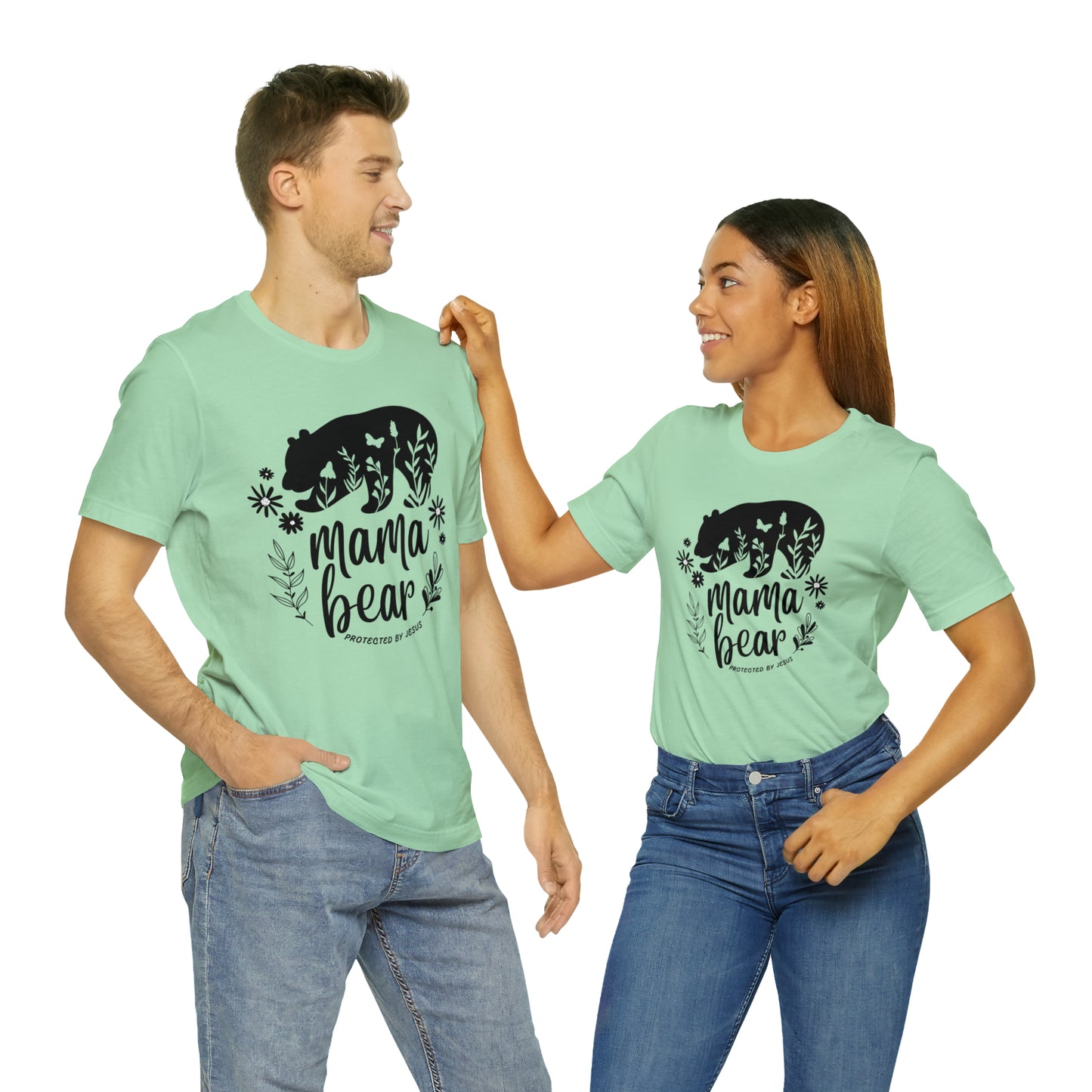 Mama Bear: Protected By Jesus Shirt