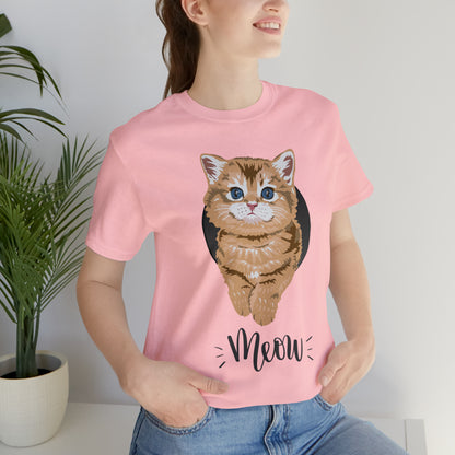 Meow Cat Portrait Shirt