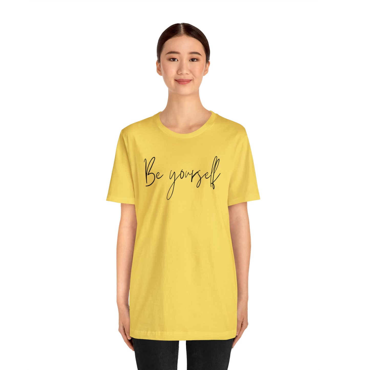 Be Yourself Cursive Shirt