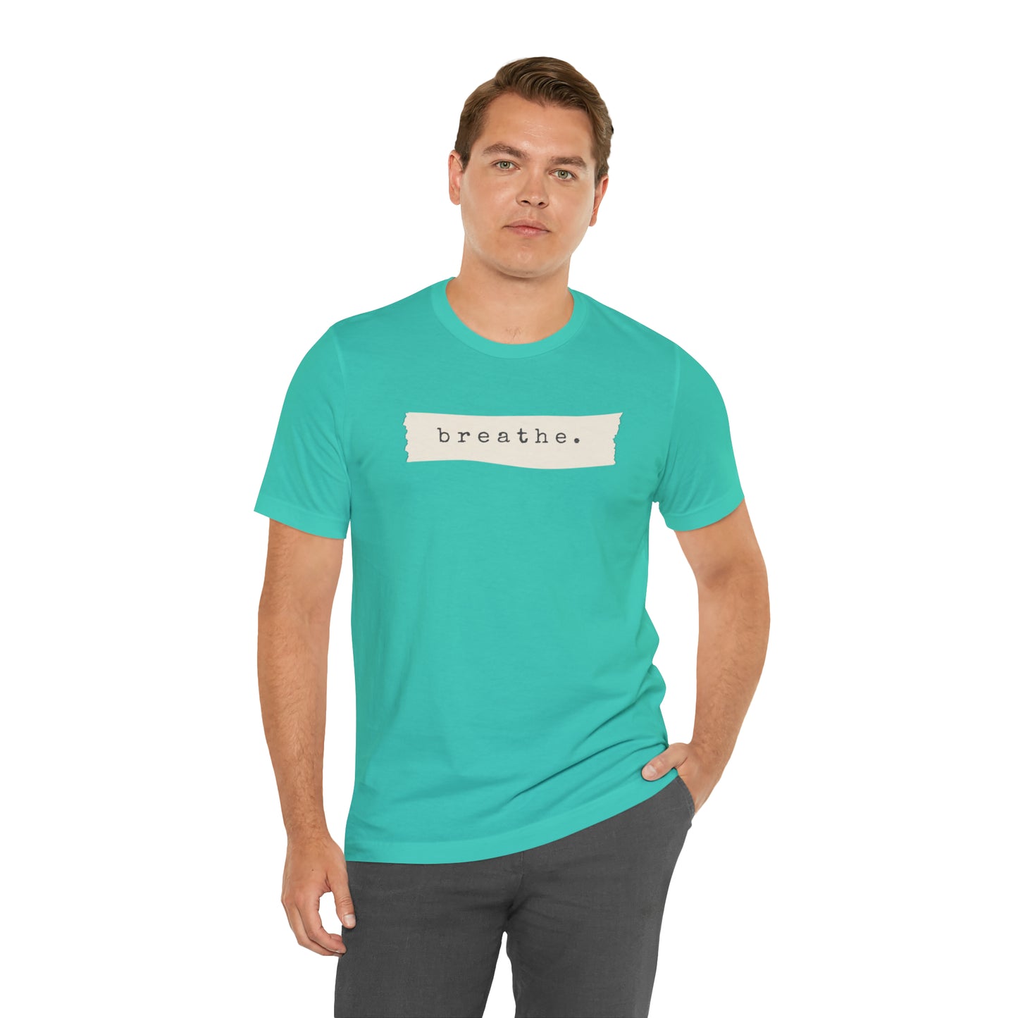 Breathe Note Motivational Shirt