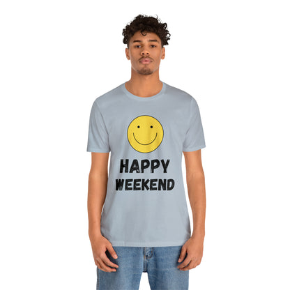 Happy Weekend Smiley Face Shirt