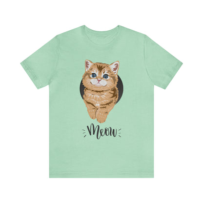 Meow Cat Portrait Shirt