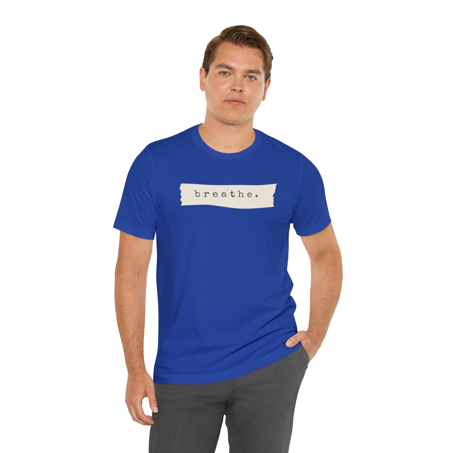 Breathe Note Motivational Shirt