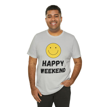 Happy Weekend Smiley Face Shirt