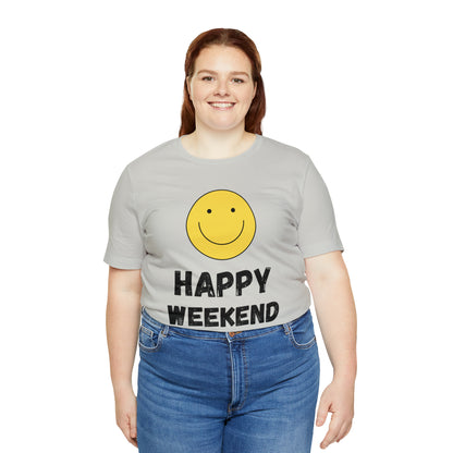 Happy Weekend Smiley Face Shirt