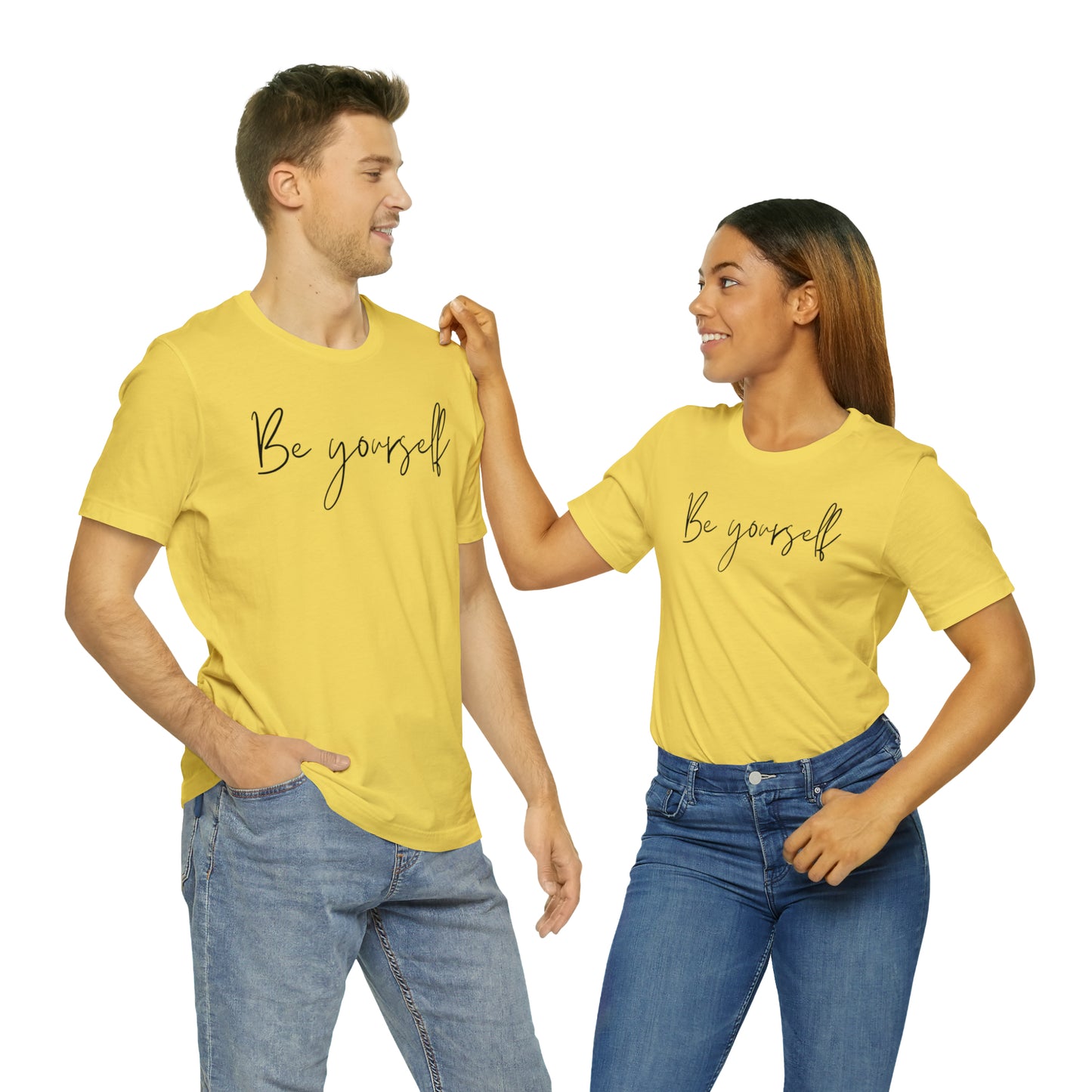 Be Yourself Cursive Shirt