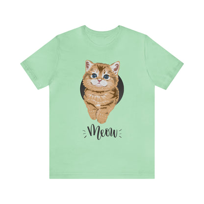 Meow Cat Portrait Shirt