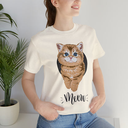 Meow Cat Portrait Shirt