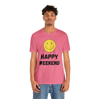 Happy Weekend Smiley Face Shirt