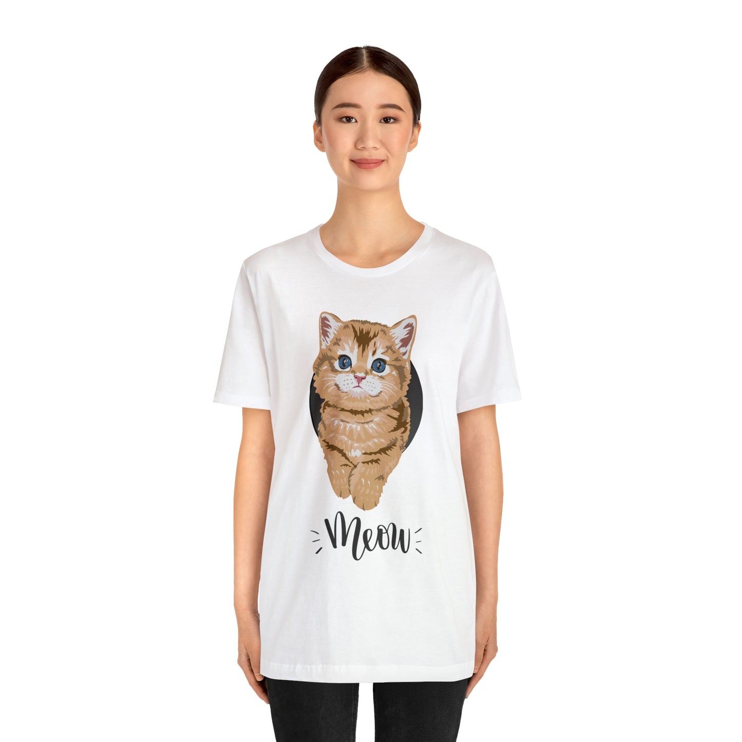 Meow Cat Portrait Shirt