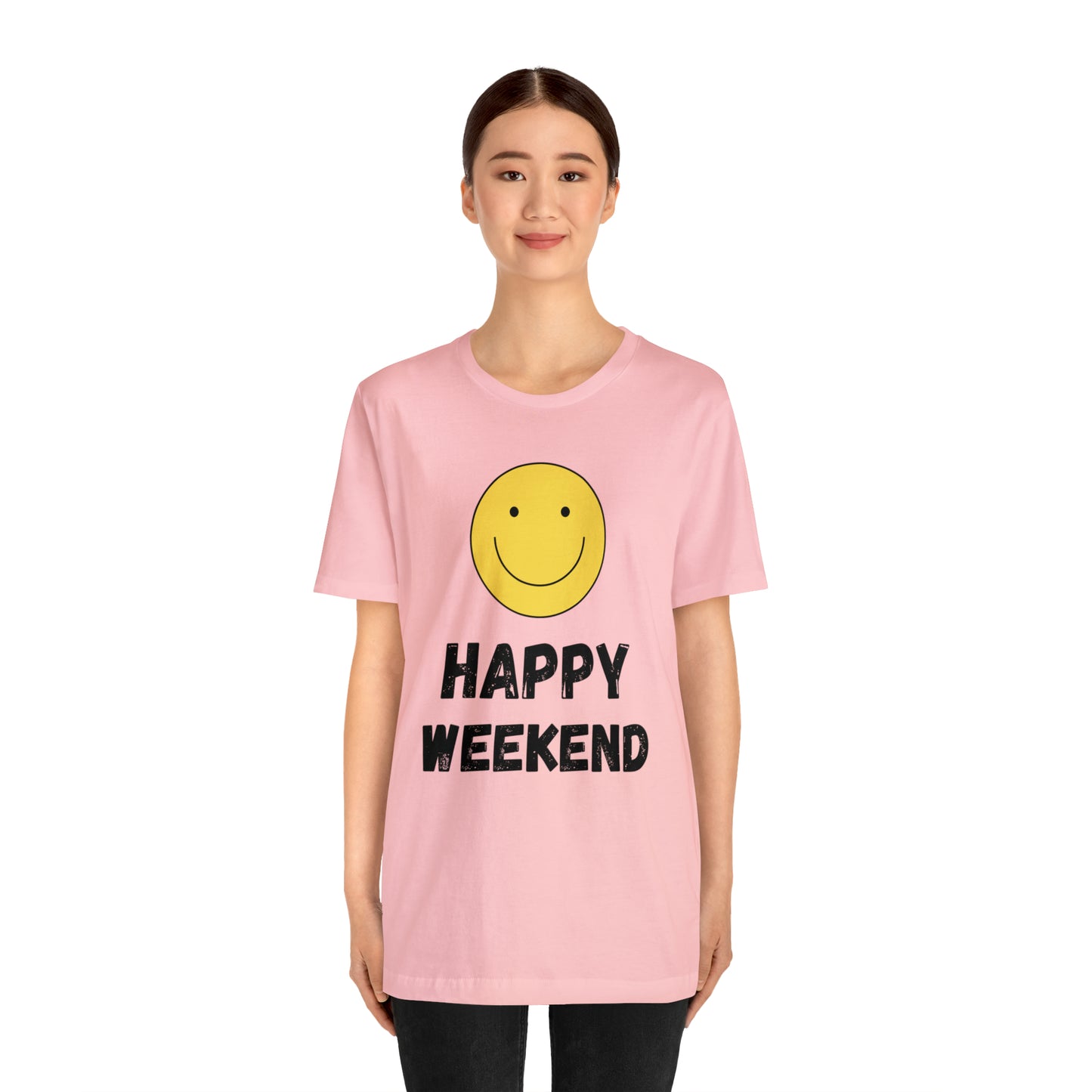 Happy Weekend Smiley Face Shirt