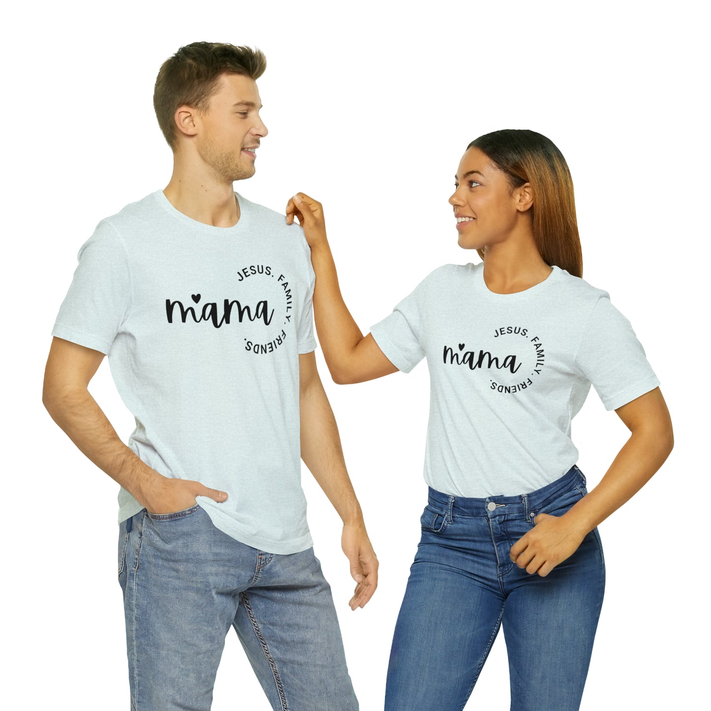 Mama: Jesus, Family, Friends Shirt