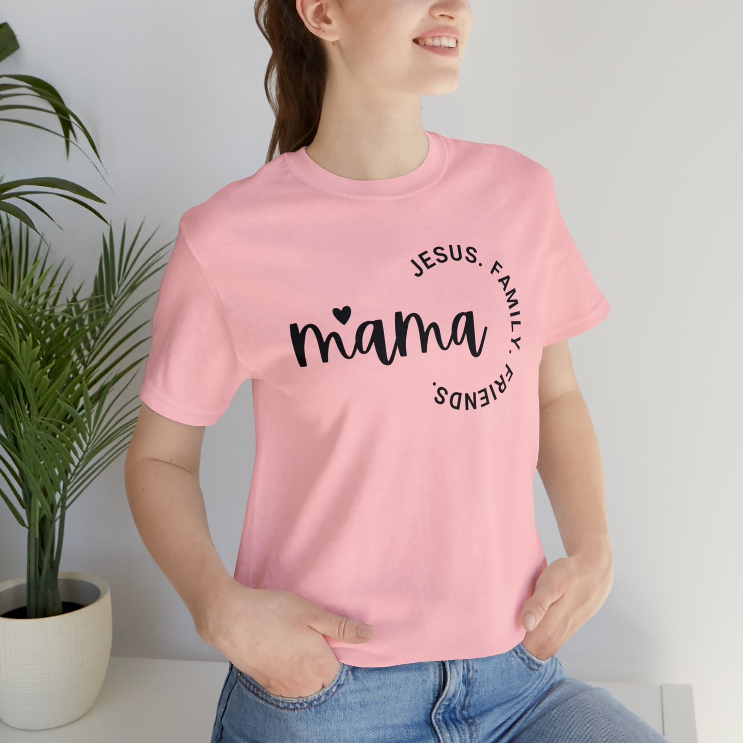 Mama: Jesus, Family, Friends Shirt