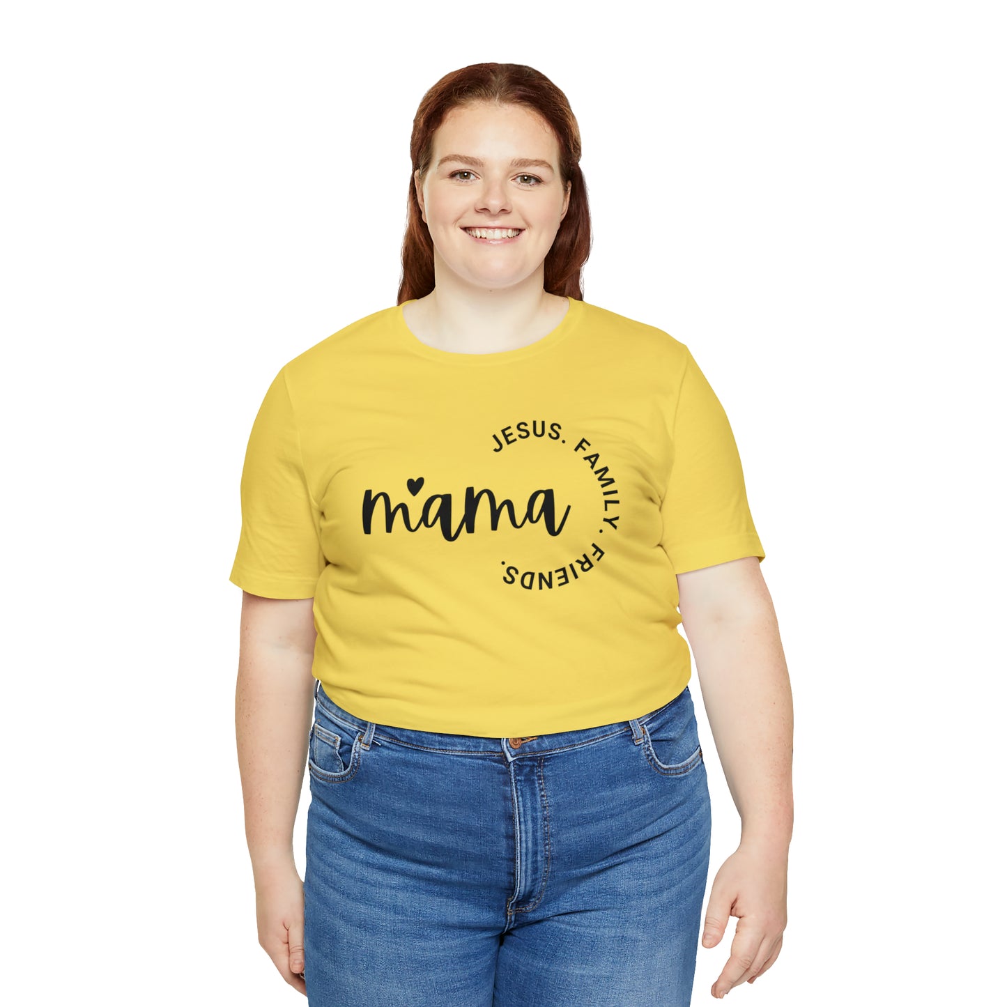 Mama: Jesus, Family, Friends Shirt