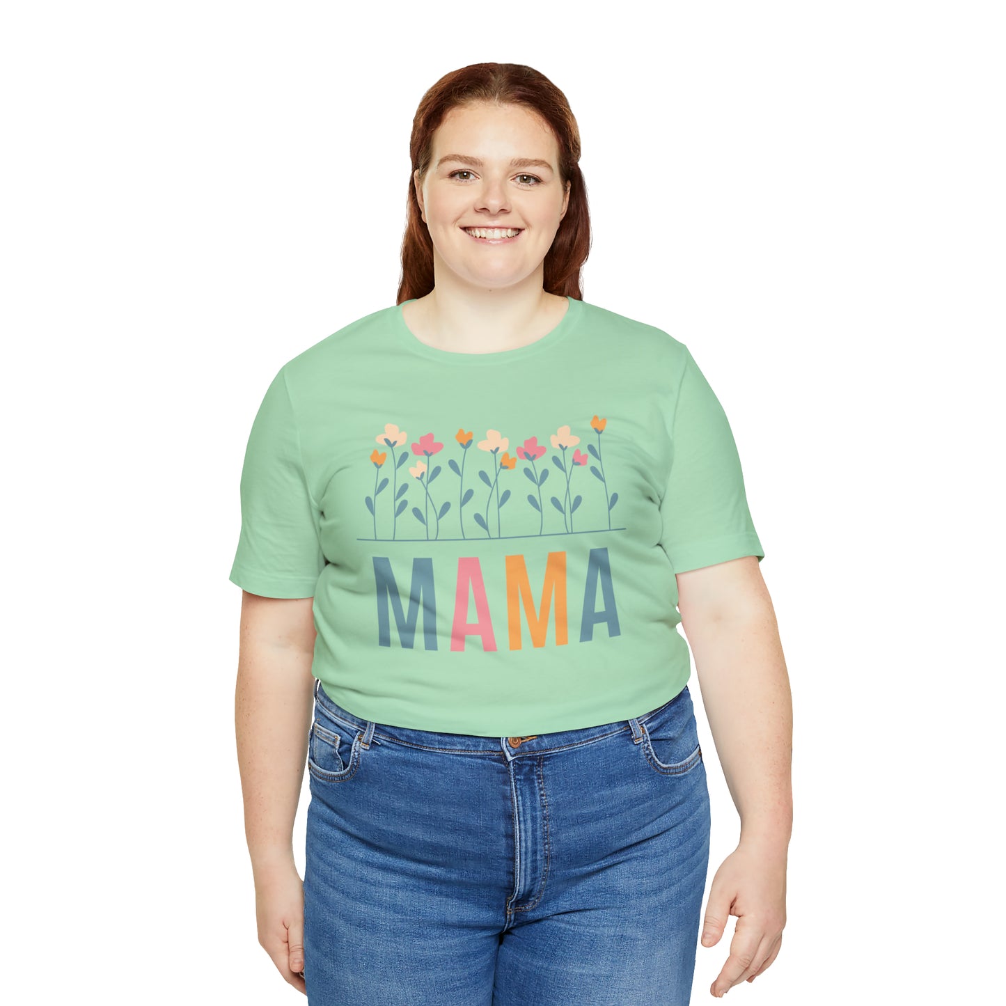 Mama Flower Mother Shirt