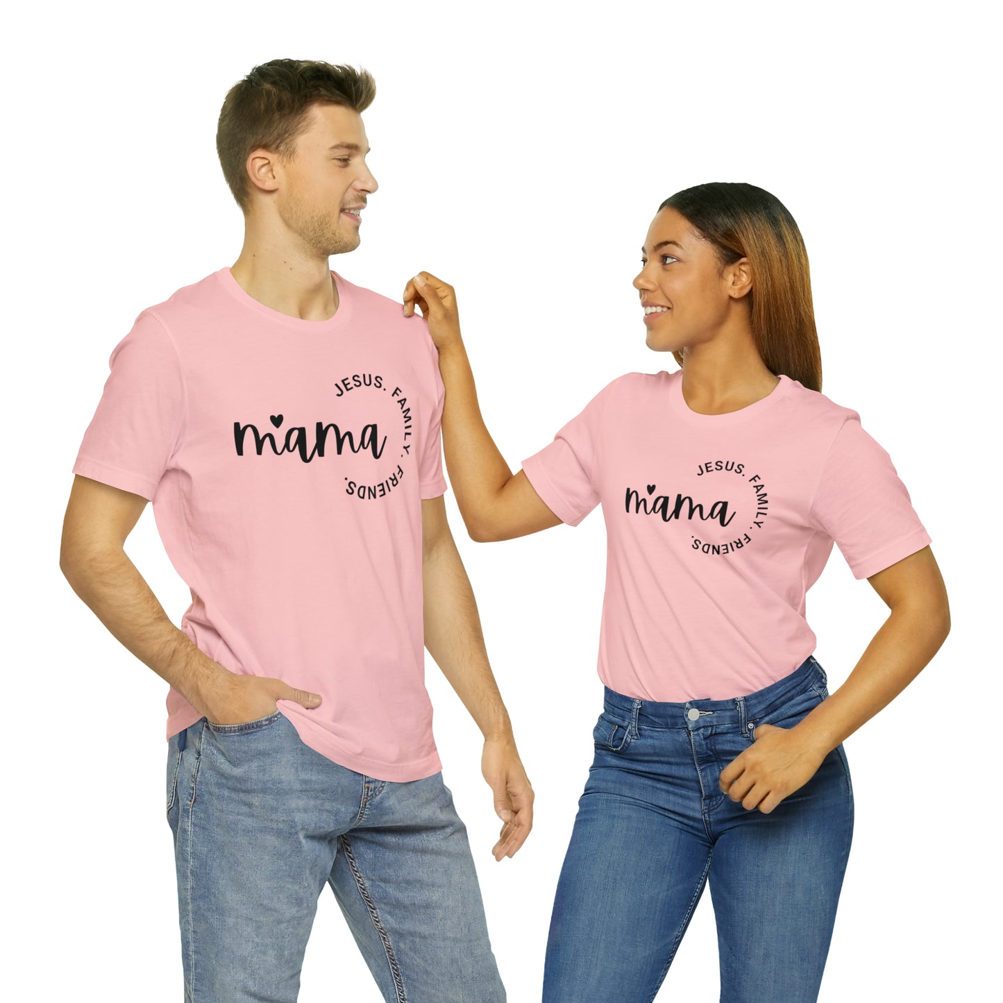 Mama: Jesus, Family, Friends Shirt