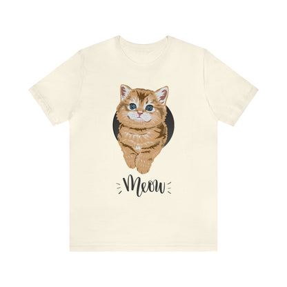 Meow Cat Portrait Shirt