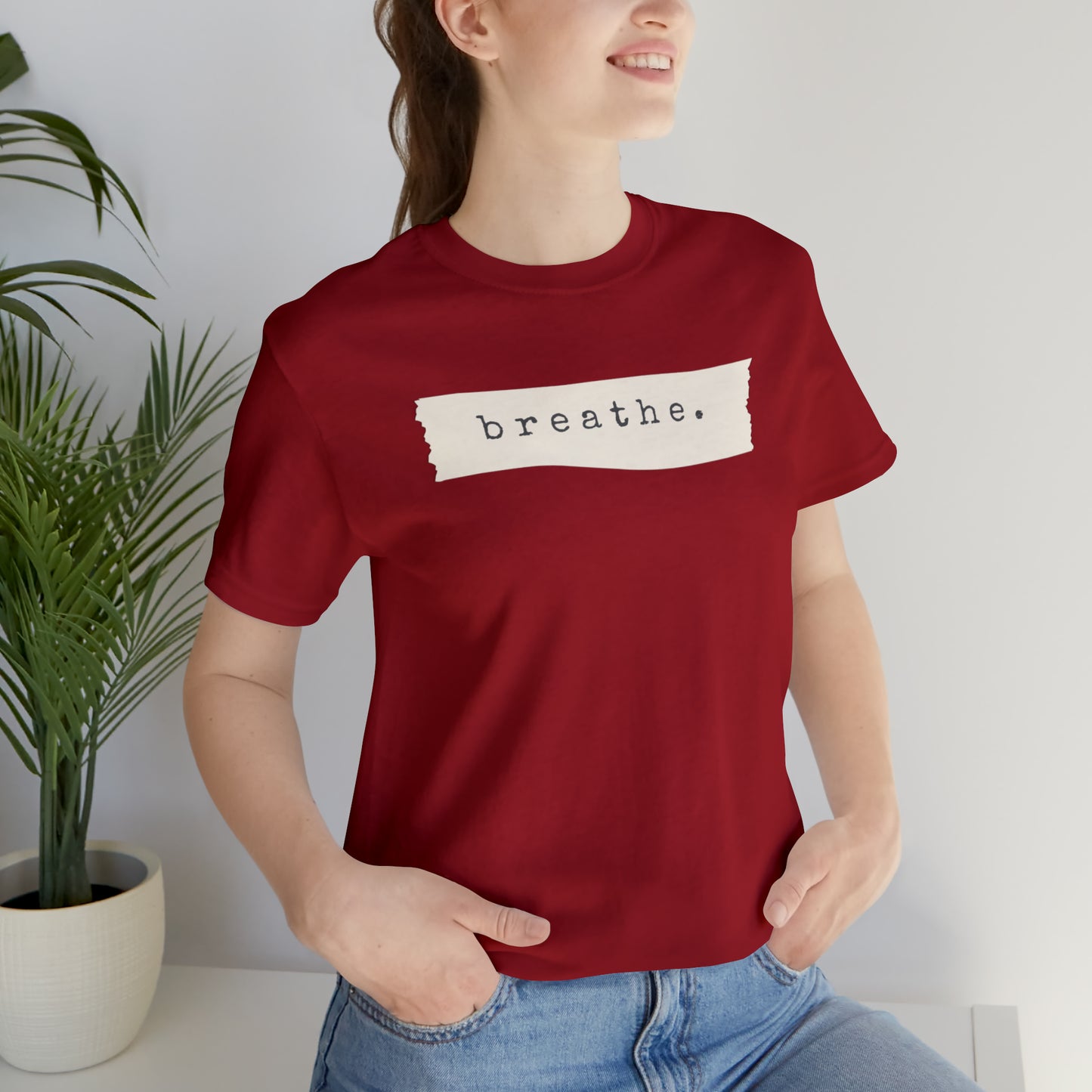 Breathe Note Motivational Shirt