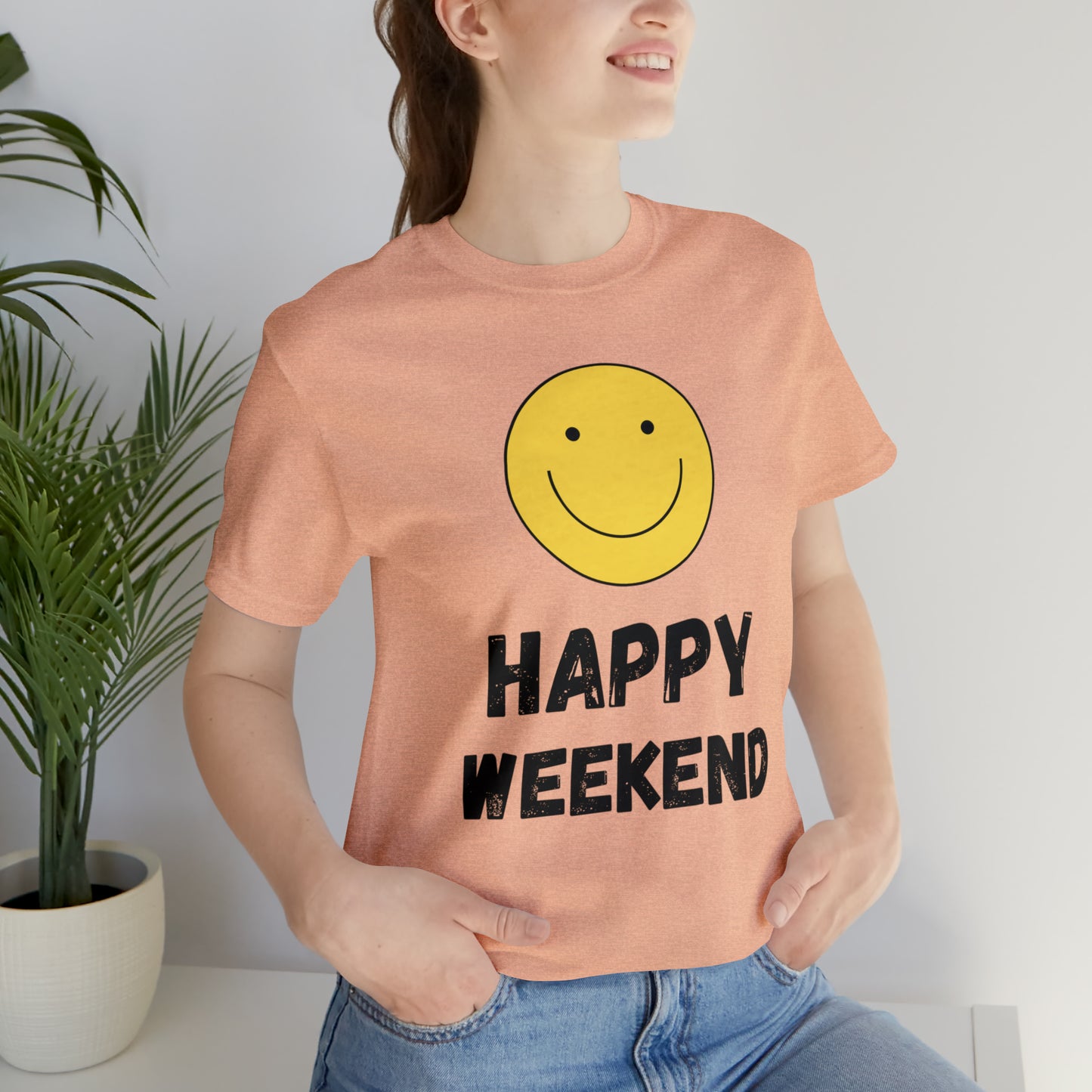 Happy Weekend Smiley Face Shirt