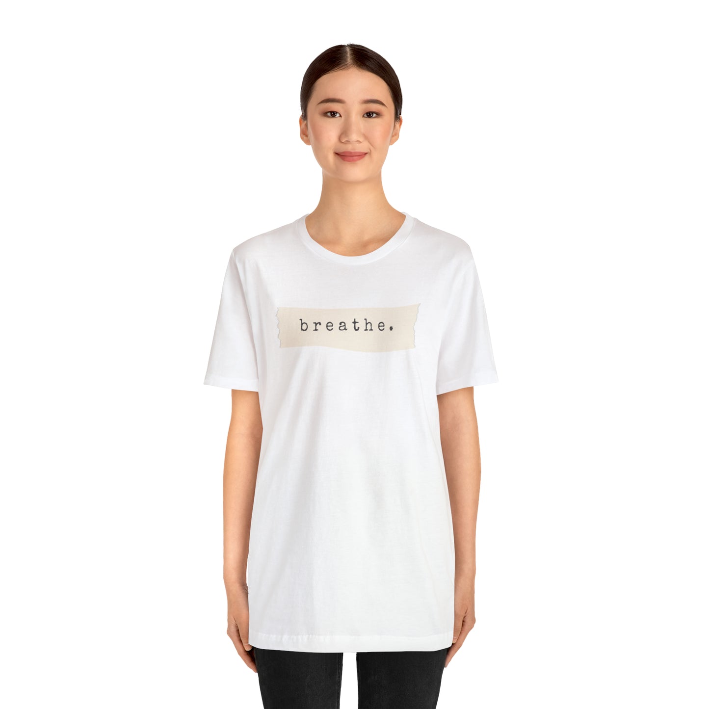 Breathe Note Motivational Shirt