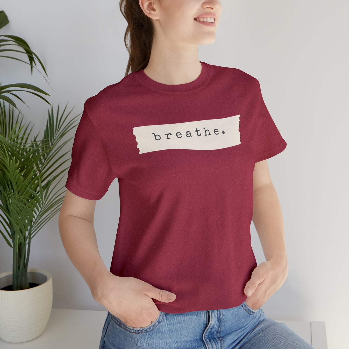 Breathe Note Motivational Shirt