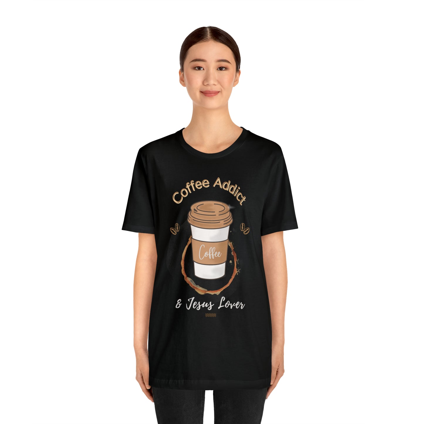 Coffee Addict & Jesus Lover Shirt