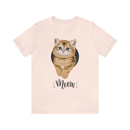 Meow Cat Portrait Shirt