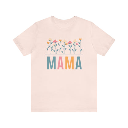 Mama Flower Mother Shirt