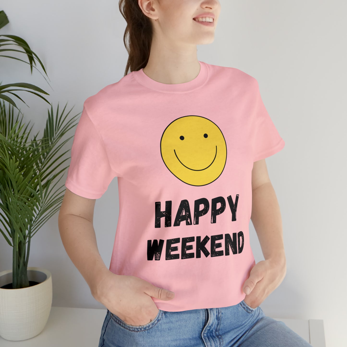 Happy Weekend Smiley Face Shirt