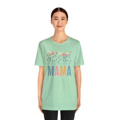 Mama Flower Mother Shirt