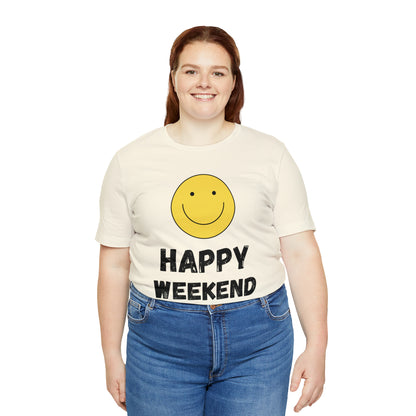 Happy Weekend Smiley Face Shirt