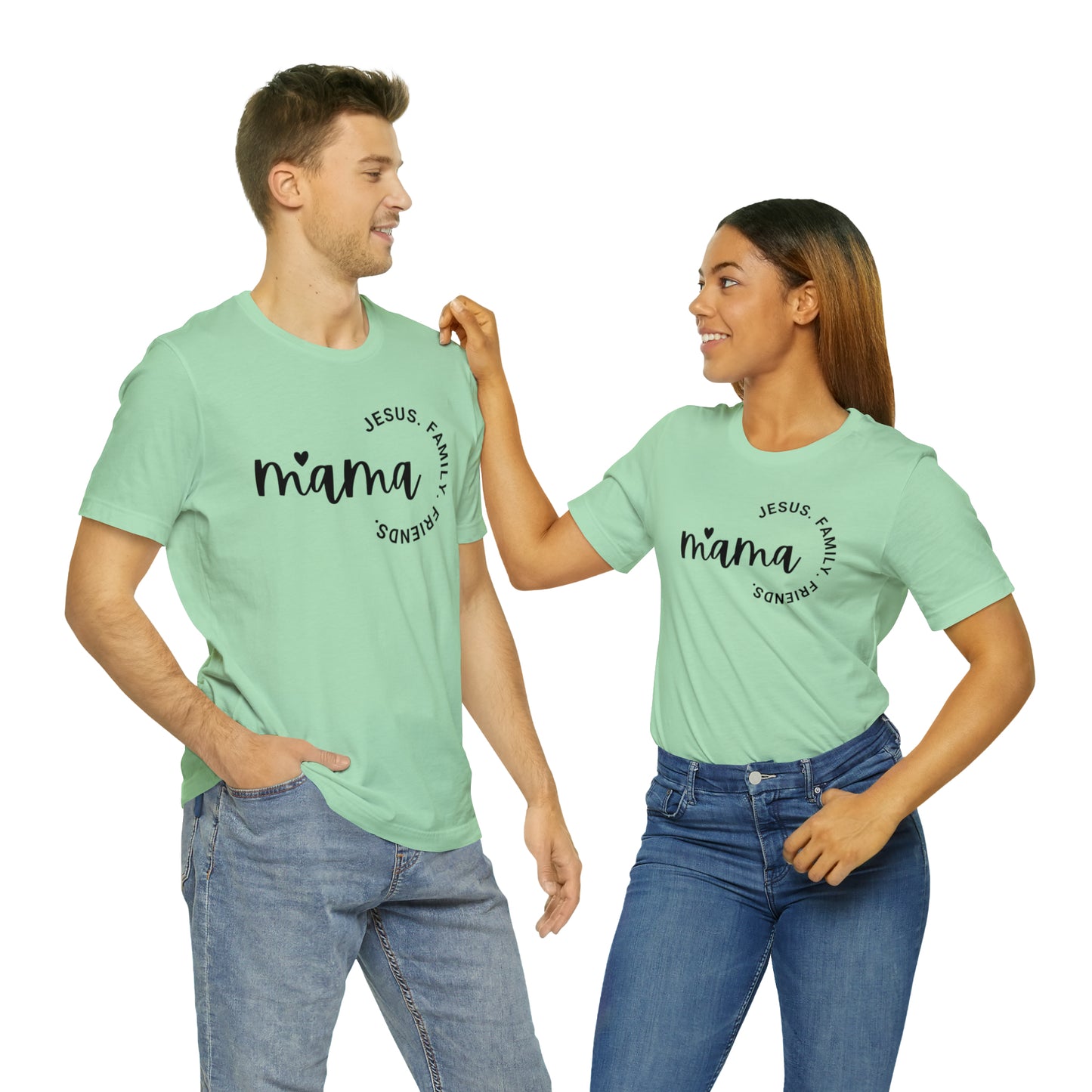 Mama: Jesus, Family, Friends Shirt