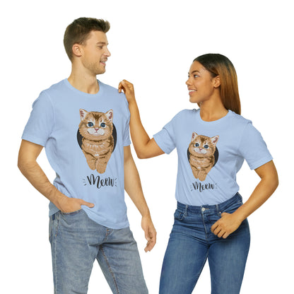 Meow Cat Portrait Shirt