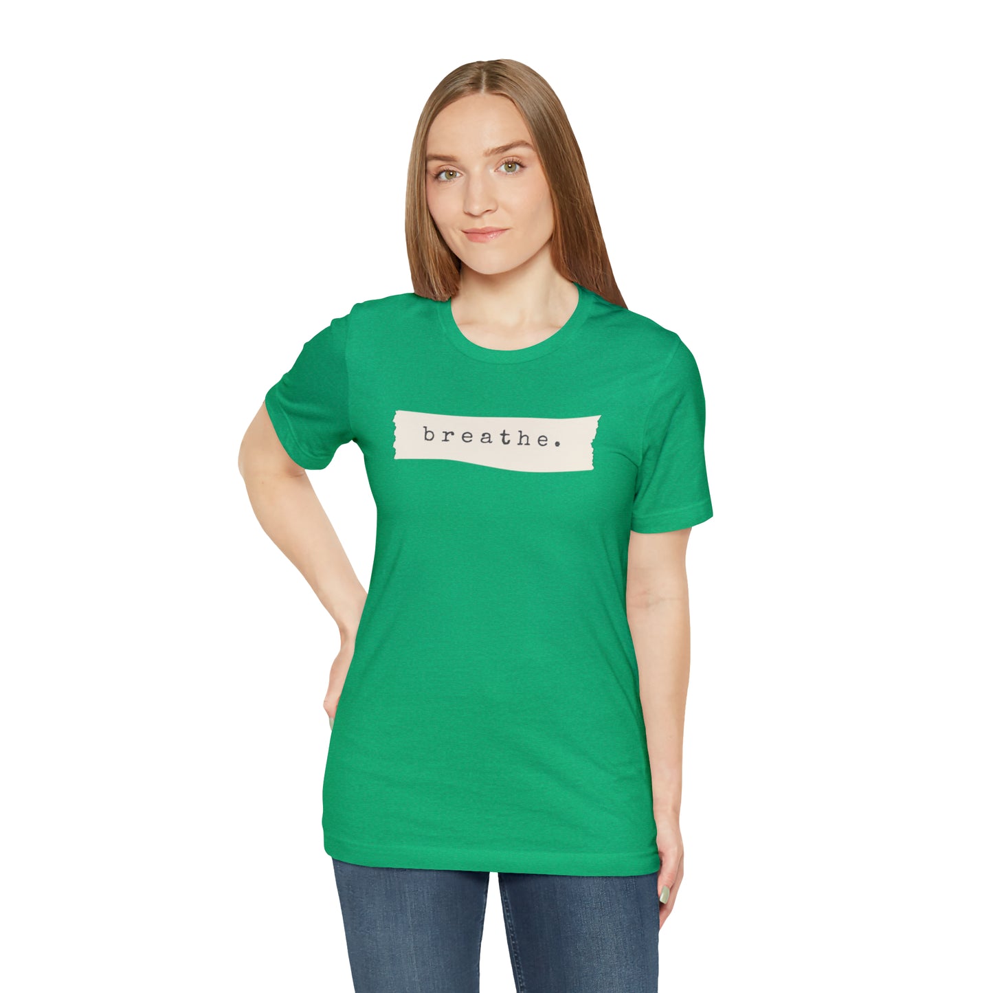 Breathe Note Motivational Shirt