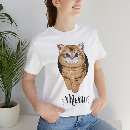 Meow Cat Portrait Shirt