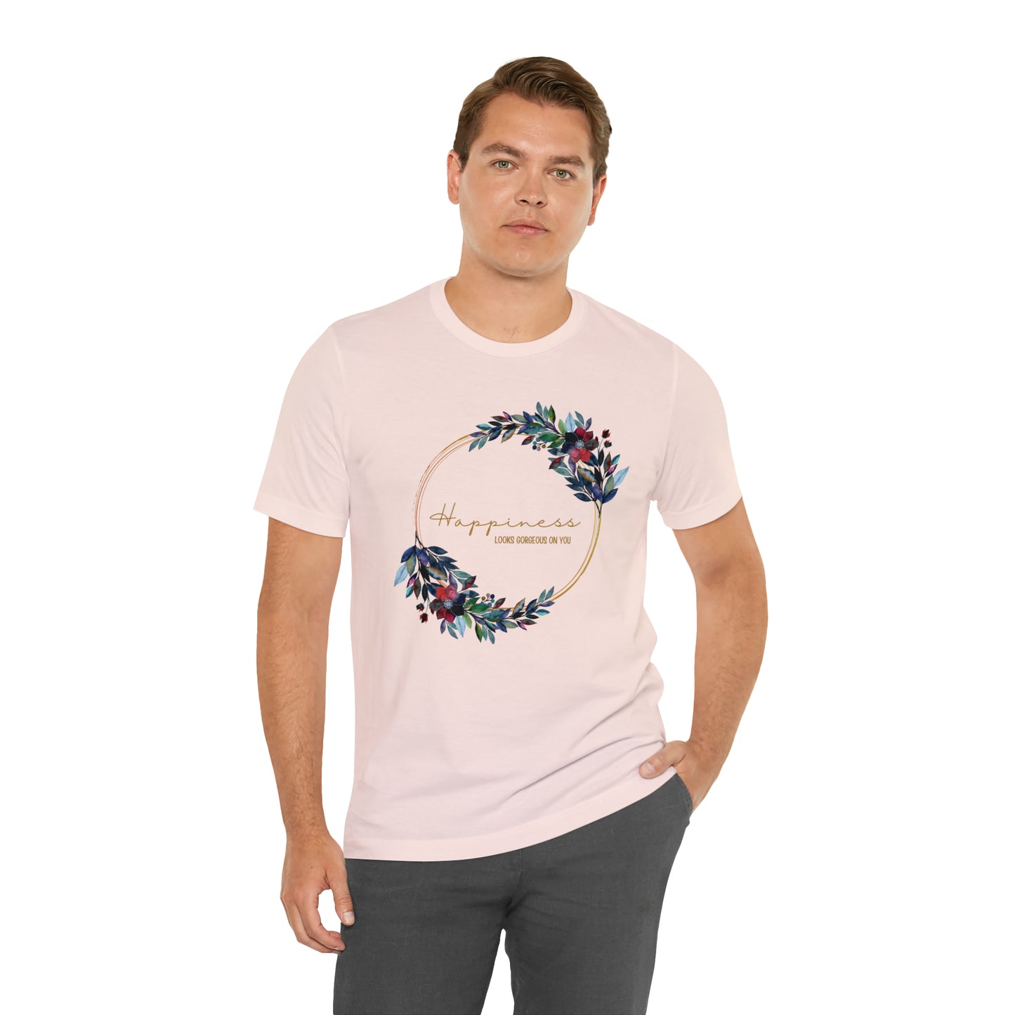 Happiness Looks Gorgeous On You Cursive Shirt