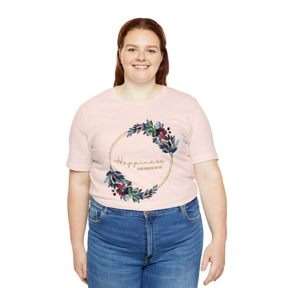 Happiness Looks Gorgeous On You Cursive Shirt