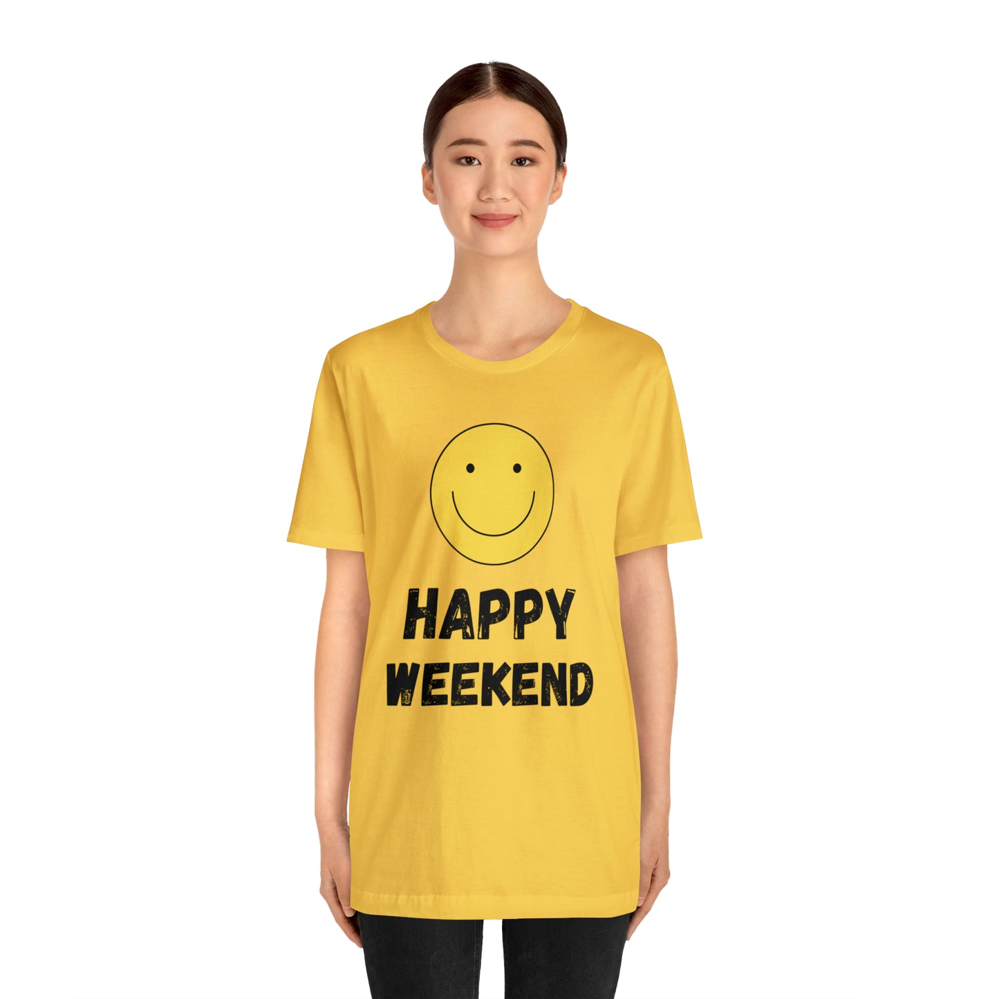 Happy Weekend Smiley Face Shirt