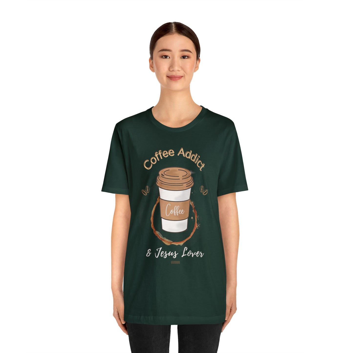 Coffee Addict & Jesus Lover Shirt